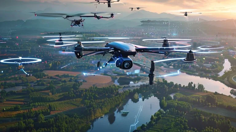 Inovações em drones: além da fotografia aérea tradicional