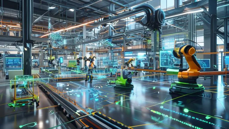 Como a automação revoluciona os processos industriais em 2024