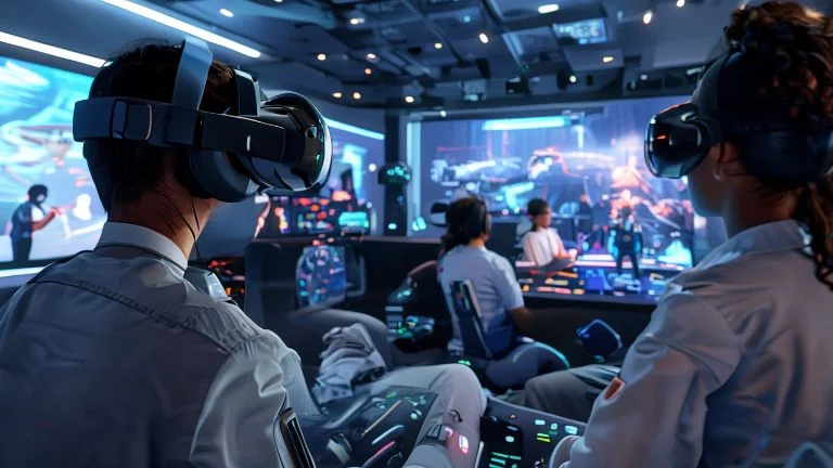 Inovações em Realidade Virtual para Entretenimento e Treinamento Profissional